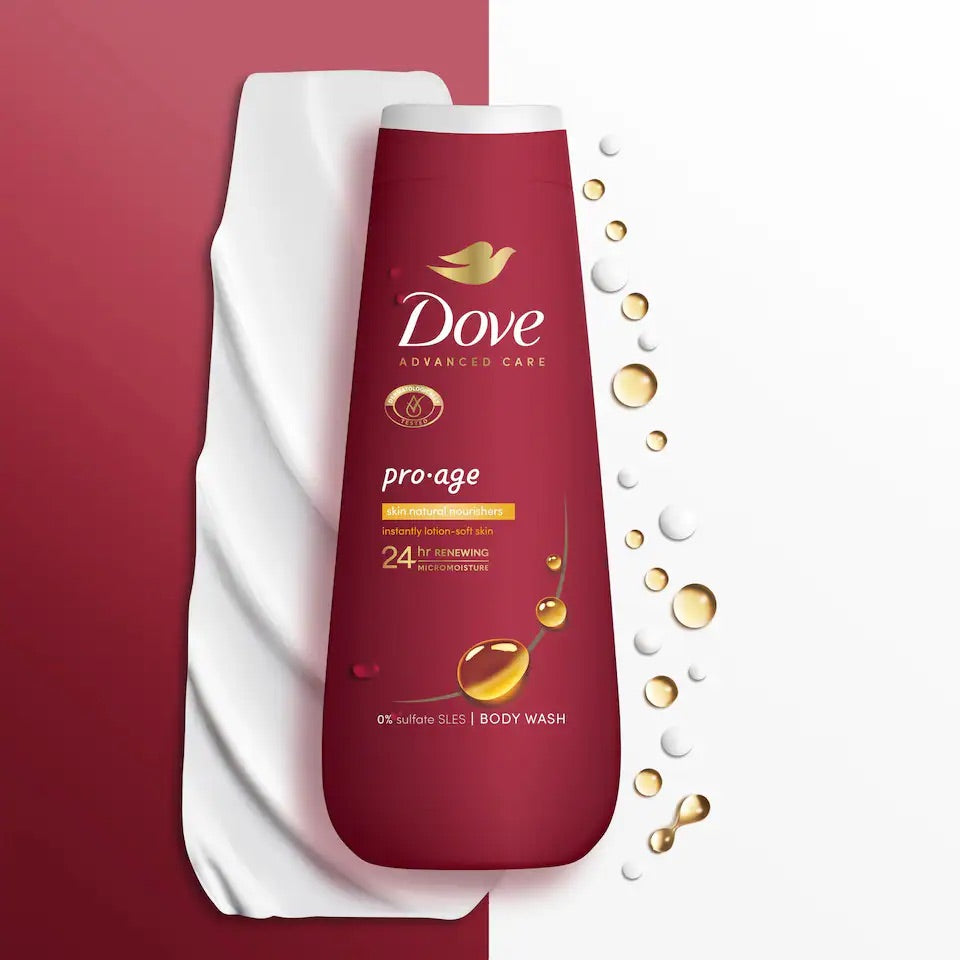 Dove Pro-Age 24hr Advanced Care Body Wash – 400ml